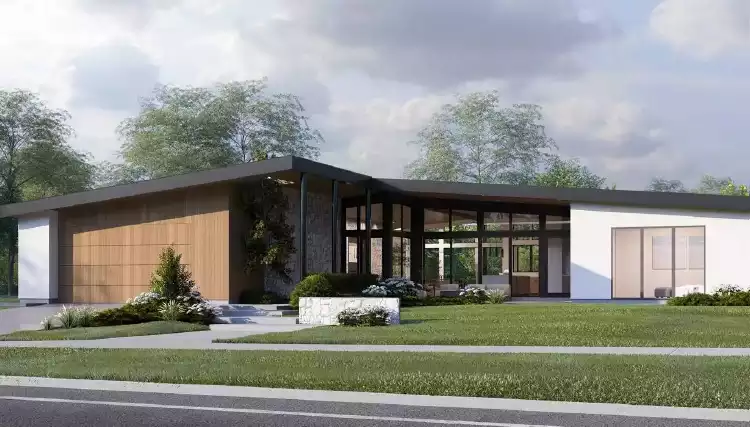 image of modern house plan 9333
