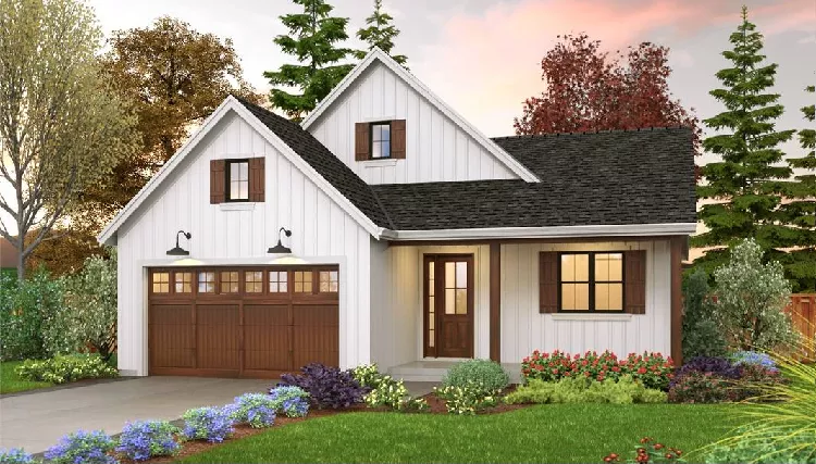 image of 1001 - 1500 square feet house plan 8763