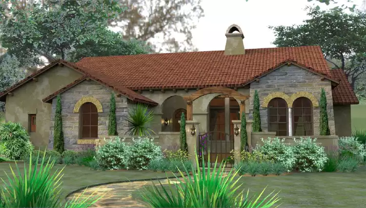 image of southwest house plan 6755