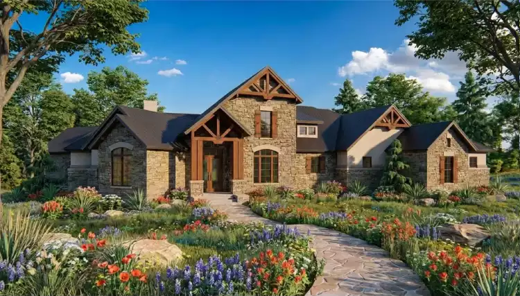image of 3501 - 4000 square feet house plan 1950