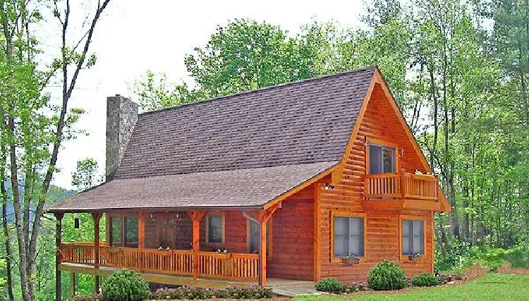 image of 1.5 story house plan 7908