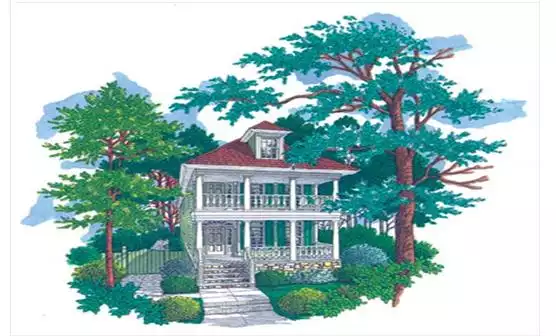 image of bonus room house plan 7761
