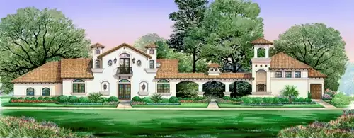 image of 1.5 story house plan 4922