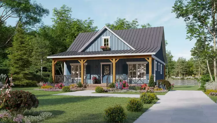 image of 1001 - 1500 square feet house plan 6688