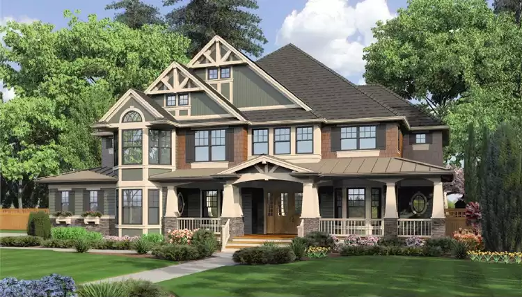 image of 5001 square feet and up house plan 3364