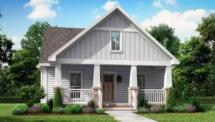 image of bungalow house plan 11582