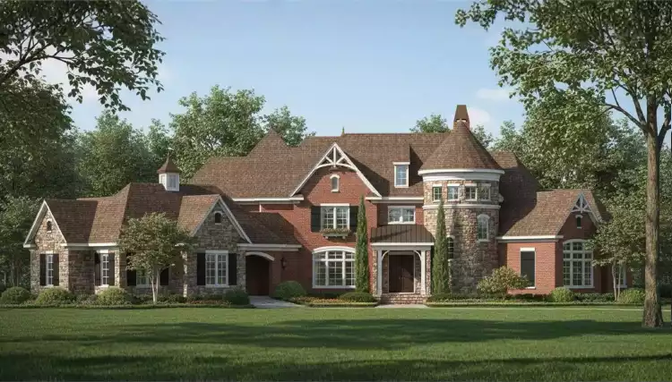 image of 4501 - 5000 square feet house plan 2083