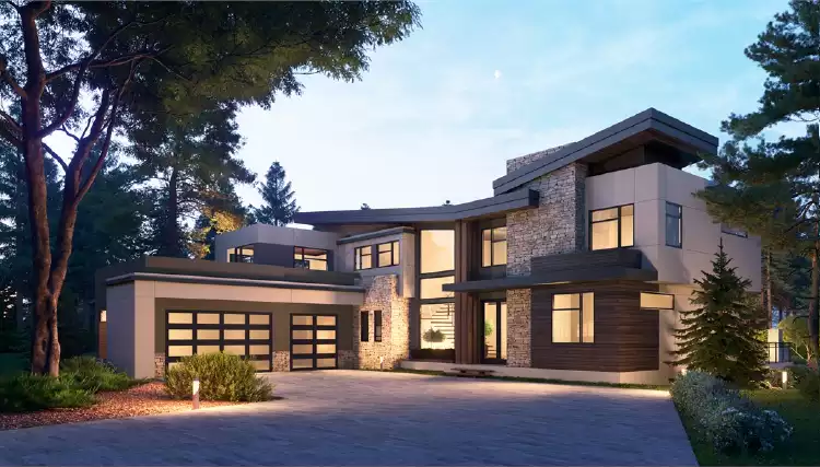 image of 4001 - 4500 square feet house plan 7539